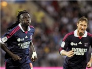 Bóng đá anh, ngoại hạng anh, lịch thi đấu euro 2012, PSG-Lyon: Waterloo của Ligue 1